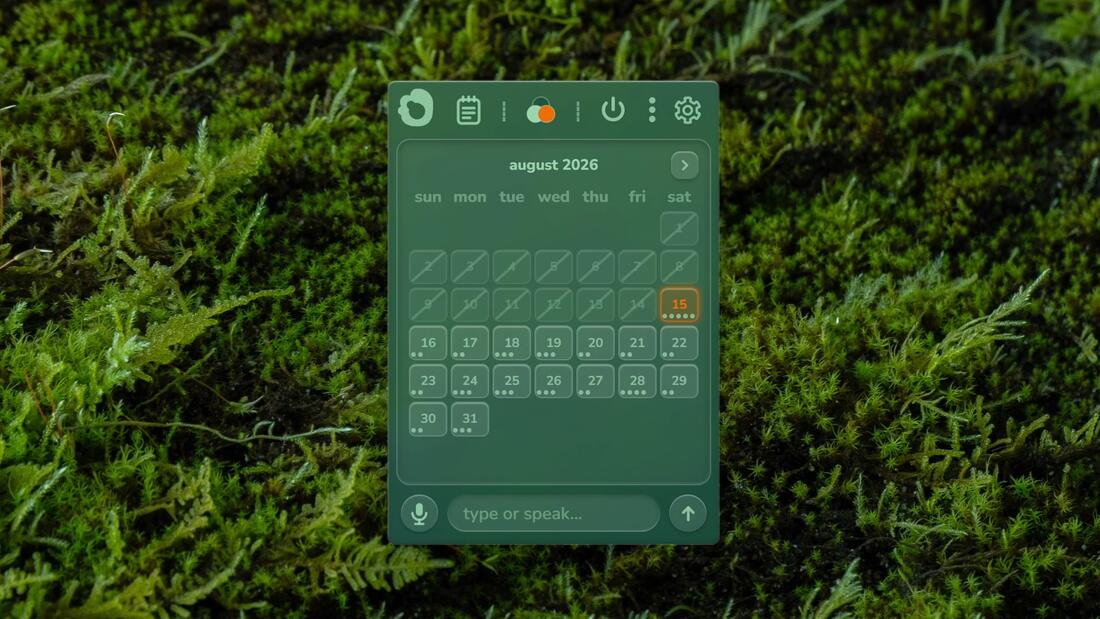 Moss in the loam theme.